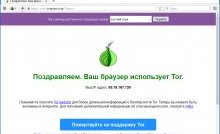 Обзор Tor Browser: Проверить настройки сети Tor