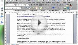 Microsoft Office Word:mac 2008