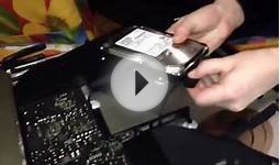 Замена жесткого диска на iMac 27